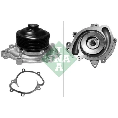 Billede af INA 538 0234 10 Vandpumpe med remskive pakning til multi v remsdrift MERCEDES BENZ: E klasse T modell, Sedan, C modell