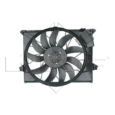 Billede af NRF 47731 Køleventilator 530 12 850 med kølerventilatorramme (karm), Kulløs motor