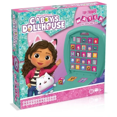 Billede af Top Trumps MATCH Gabby&#039;s Dollhouse Spil