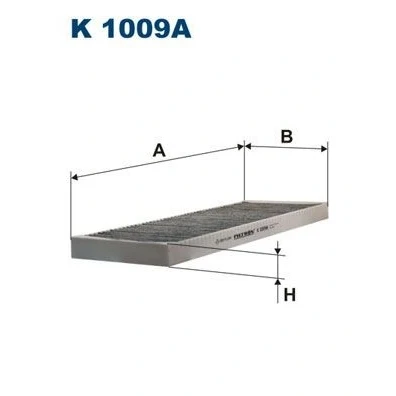 Billede af FILTRON K 1009A Kabinefilter Aktivkulfilter 410 145 26 OPEL: Vectra B Sedan