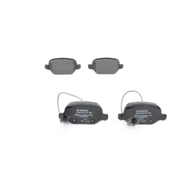 Billede af BOSCH 0 986 494 776 Bremseklodser Low Metallic med indbygget slidsensor anti knirke plade ALFA ROMEO: MiTo