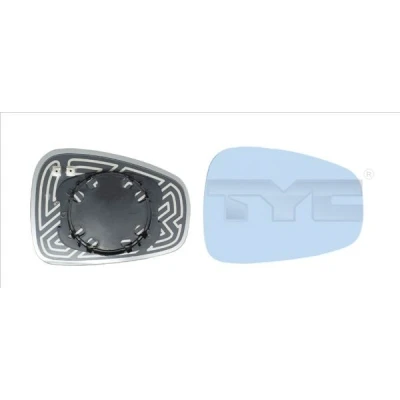 Billede af TYC 301 0040 1 Spejlglas venstre ALFA ROMEO: MiTo, 159 Sportwagon, Sedan