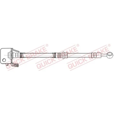 Billede af QUICK BRAKE 58.869 Bremseslange 393 HYUNDAI: i10 I