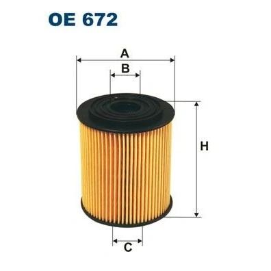 Billede af Oliefilter FILTRON OE 672