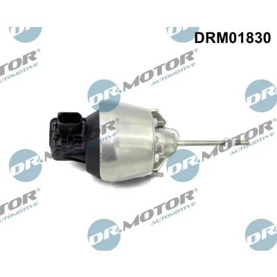 Billede af DR.MOTOR AUTOMOTIVE DRM01830 Trykomformer Elektrisk styret VOLKSWAGEN: GOLF 6, Passat CC, SEAT: Altea, SKODA: Octavia 2 Combi, Yeti