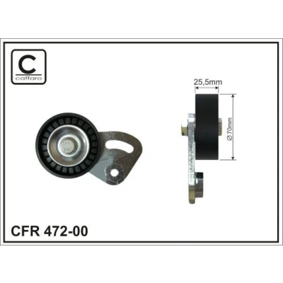 Billede af Remstrammer, kilerem CAFFARO 472 00
