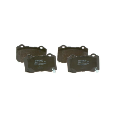 Billede af BOSCH 0 986 494 708 Bremseklodser Low Metallic med akustisk advarsel for slid anti knirke plade TESLA: Model S, X, JEEP: GRAND CHEROKEE 3