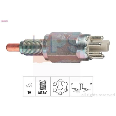 Billede af EPS 1.860.243 Kontakt, baklygte Made in Italy OE Equivalent