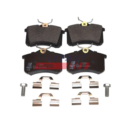 Billede af FAST FT29520 Bremseklodser bagaksel Ekskl. slidadvarselskontakt VOLKSWAGEN: Polo V Hatchback, Golf 6, 4, SKODA: Octavia 3 Combi