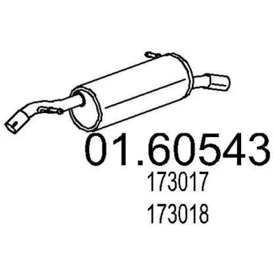 Billede af MTS 01.60543 Lydpotte 1050 CITROËN: C2 Hatchback