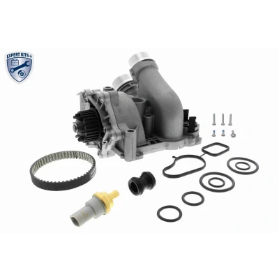 Billede af VEMO V15 99 2114 1 Vandpumpe + Tandremssæt med pakninger klemme, rem, flange, sensor, termostat VOLKSWAGEN: Passat B6 Variant