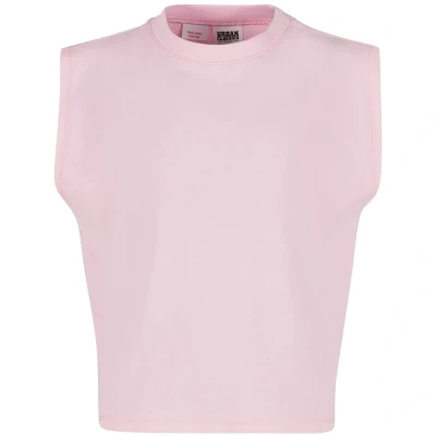 Billede af Urban Classics Girls Oversized BOXY Heavy TEE Top til børn, Størrelse: 110/116, Blushedrose