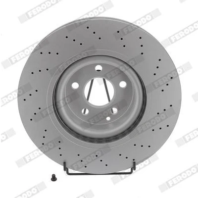 Billede af FERODO PREMIER Coat+ disc DDF1639C 1 Bremseskiver 350 32 5 perforeret/indv. ventileret coatet uden skruer MERCEDES BENZ: E klasse Sedan