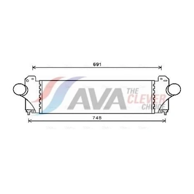 Billede af PRASCO IV4129 Intercooler IVECO: Daily 6 Pritsche/Fahrgestell,