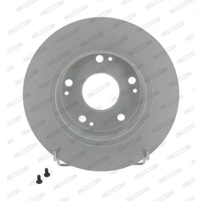 Billede af FERODO PREMIER Coat+ disc DDF1390C Bremseskiver 260 10 5 fuldstændigt coatet med skruer HONDA: Accord 7 Limousine, Tourer