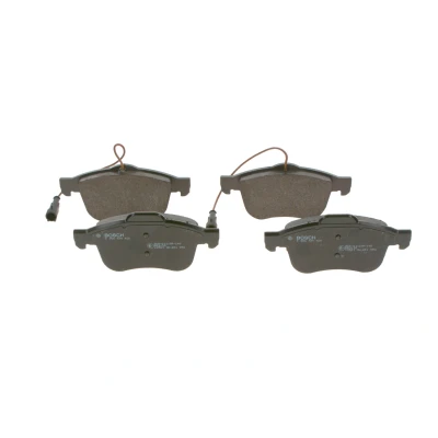 Billede af BOSCH 0 986 494 465 Bremseklodser Low Metallic med indbygget slidsensor anti knirke plade, stempelklips ALFA ROMEO: Giulietta Hatchback