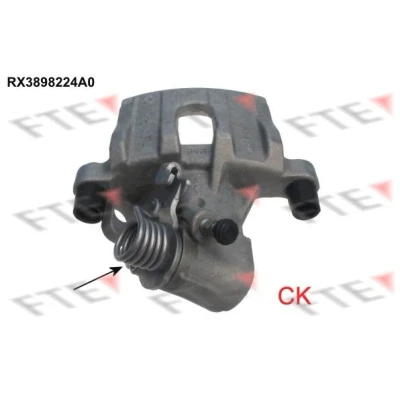Billede af FTE 9290630 Bremsekaliber grå Aluminium Bagaksel højre uden holder FORD: FOCUS 3 Turnier, C Max 2, KUGA VOLVO: V50, V40 Hatchback, C30