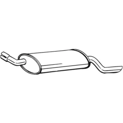 Billede af BOSAL 185 439 Lydpotte