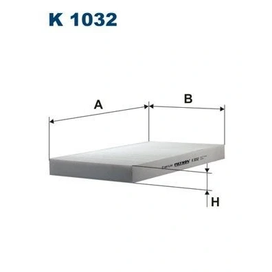 Billede af Filter, indvendig luft FILTRON K 1032
