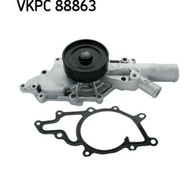 Billede af SKF VKPC 88863 Vandpumpe med pakninger Metal til multi v remsdrift MERCEDES BENZ: E klasse T modell, Sedan