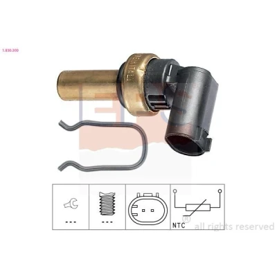 Billede af EPS 1.830.300 Kølevæsketemperatur Sensor Made in Italy OE Equivalent MERCEDES BENZ: C klasse Sedan, T modell, CLK Coupe