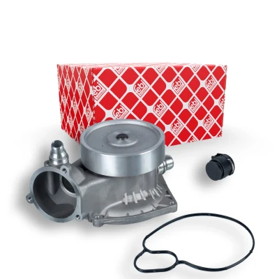 Billede af FEBI BILSTEIN 104480 Vandpumpe Aluminiumsstøbning med tætningsring Metal BMW: 5 Touring, GT, 7