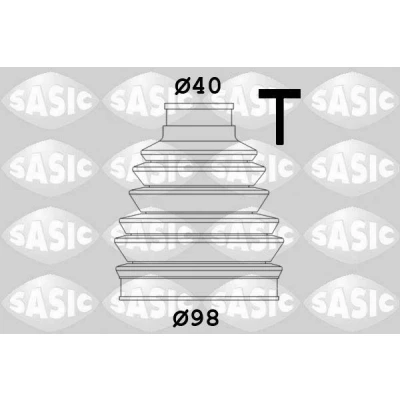 Billede af SASIC 2933023 Drivakselmanchet hjulsidet Termoplast PEUGEOT: 307 SW, 407 Hatchback, CITROËN: C5 I C4 Hatchback