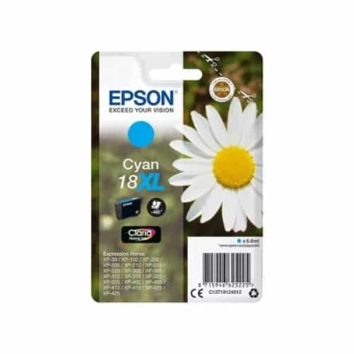 Billede af Epson 18XL Cyan Original Blækpatron