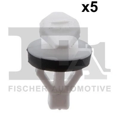 Billede af FA1 11 40102.5 Clips, side /beskyttelseslister sort/hvid AUDI: A4 B7 Avant