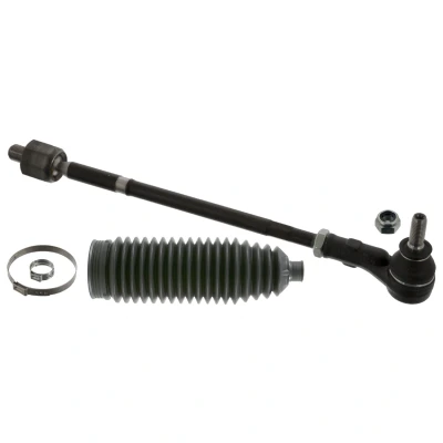 Billede af FEBI BILSTEIN 44347 Sporestang venstre foraksel med møtrikker spændebånd, styremanchetter VOLKSWAGEN: Golf 4 Variant,