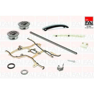 Billede af FAI AutoParts TCK98VVT Styrekædesæt med pakninger, tandhjul Simplex, Boltkæde OPEL: Corsa D Hatchback, Astra K Sports Tourer, Meriva B
