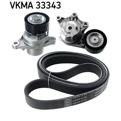 Billede af SKF VKMA 33343 Kileribberem CITROËN: DS3 Hatchback, C4 Grand Picasso 2, II Cactus, PEUGEOT: 308 SW 3008 I, DS: Hatchback