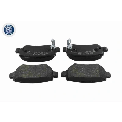 Billede af VAICO V40 8011 Bremseklodser Q+, original equipment manufacturer quality bagaksel med akustisk advarsel for slid bremsecaliperskruer