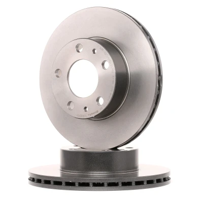 Billede af BREMBO 09.8931.21 Bremseskiver 280 24 5 indvendigt ventileret coatet FIAT: Ducato III Bus, Ladvogn / Chassis, II Ladvogn/Chassis