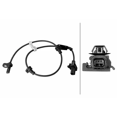 Billede af HELLA 6PU 358 218 791 ABS Sensor med klemme Hall princip 2 715