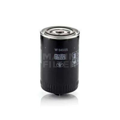 Billede af MANN filter W 940/25 Oliefilter 3/4 16 UNF med en returløbs stop ventil Påskruet AUDI: A4 B7 Avant, B6 Sedan