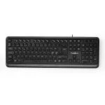 Billede af Nedis Wired Keyboard USB Drevet Multimedia QWERTY ND layout Ja