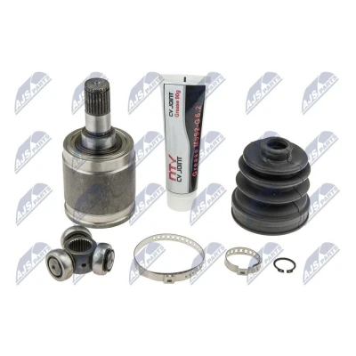 Billede af NTY NPW HD 004 Knokkelled højre foraksel, venstre gearkasse monteret, hjulsidet HONDA: CIVIC 6 Hatchback, Stufenheck, Logo