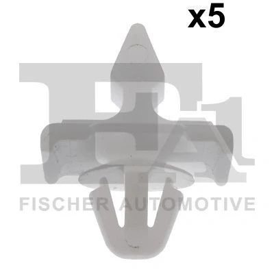 Billede af FA1 14 40039.5 Clips, side /beskyttelseslister hvid MERCEDES BENZ: 190