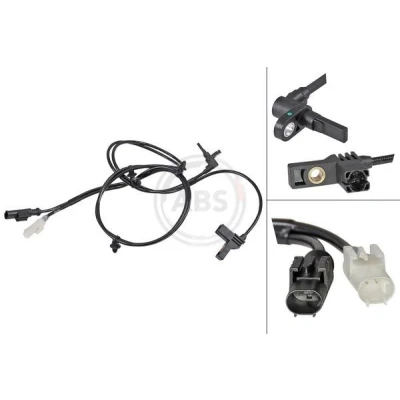 Billede af A.B.S. 30163 ABS sensor aktiv 1265 sort MERCEDES BENZ: Vito Bus, Mixto