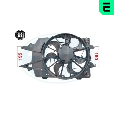 Billede af ERA 352082 Køleventilator 12 FORD: Focus Mk1 Stationcar