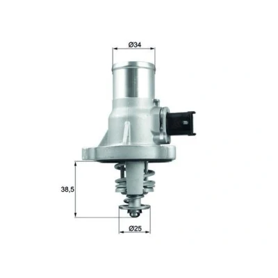 Billede af MAHLE ORIGINAL TM 41 105 Termostat med pakning OPEL: Zafira B, Astra J Sports Tourer, Hatchback, CHEVROLET: Cruze Sedan, Orlando
