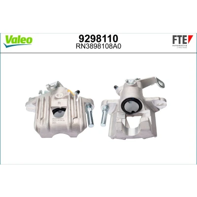 Billede af FTE 9298110 Bremsekaliber grå Aluminium Bagaksel højre uden holder OPEL: Astra G CC, Zafira A, Caravan
