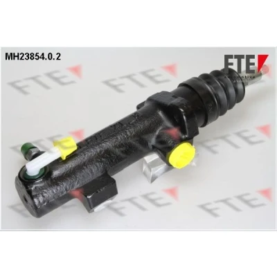 Billede af FTE 9722012 Bremsehovedcylinder 2 9 23,8 med beskyttelseskappe/manchet, vinkeltilslutning stempelstang Gråt støbejern M12x1