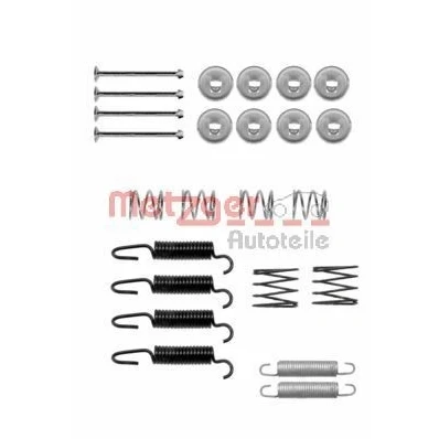 Billede af METZGER 105 0816 Tilbehørssæt, parkeringsbremsebakker TOYOTA: RAV4 II SUV, Supra III, Land Cruiser Prado 90, LEXUS: LS II, GS I