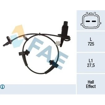 Billede af ABS Sensor FAE 78487
