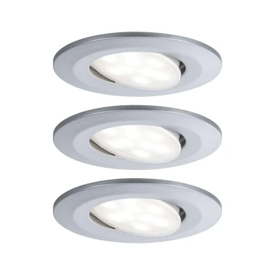 Billede af Paulmann Calla drejelig on/off 9cm 840 3 stk krom