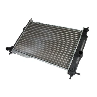 Billede af THERMOTEC D7X014TT Radiator Aluminium, plastik til køretøjer uden klimaanlæg 359 538 23 manuelt gear Mekanisk fuget køleripper OPEL: Astra F CC