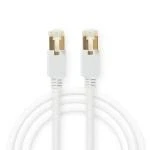 Billede af Kat 6 kabel RJ45 (8P8C) Hanstik F/UTP 5.00 m Runde PVC LSZH Hvid Window Box