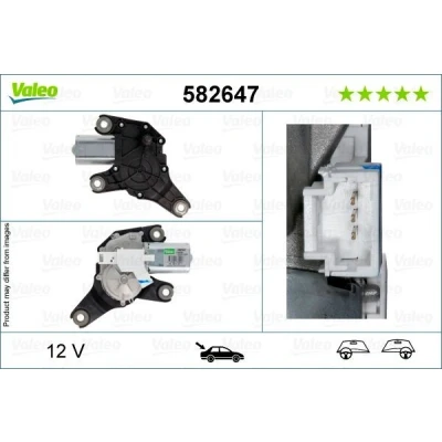 Billede af VALEO 582647 Viskermotor 12 bag til venstre /højrestyring PEUGEOT: 508 I SW